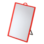 Зеркало настольное в пластиковой оправе «Классическое» прямоугольник, подвесное 10*13,5см