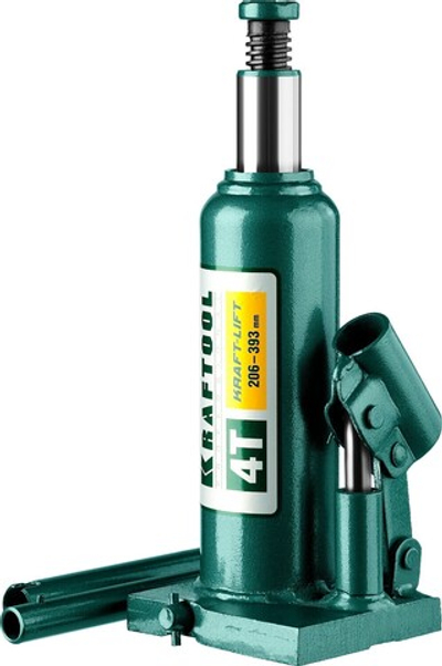 KRAFTOOL KRAFT-LIFT, 4 т, 194 - 372 мм, бутылочный гидравлический домкрат (43462-4)