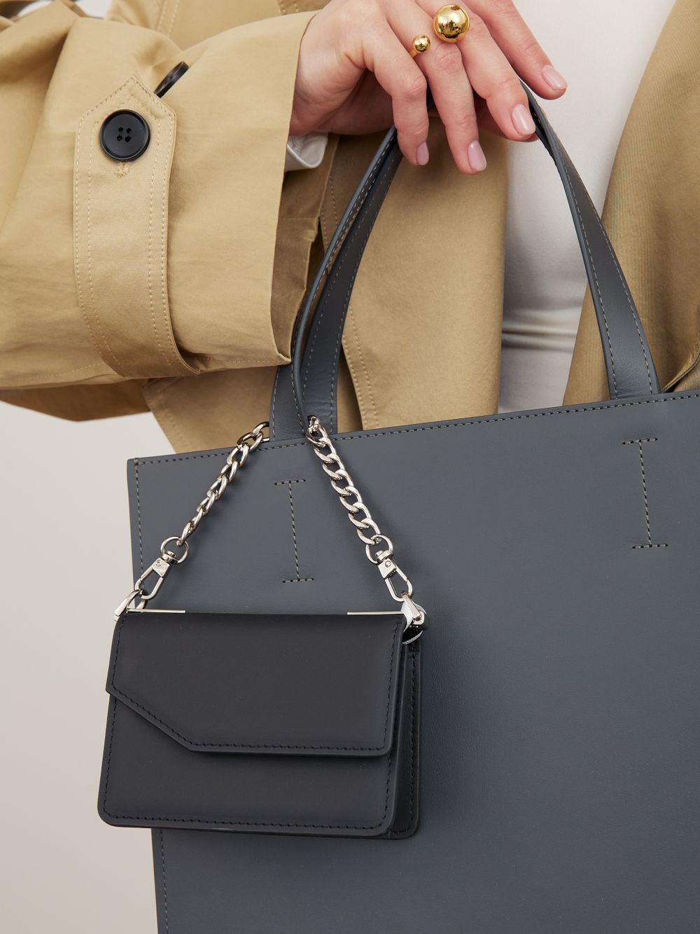 ШОППЕР БОЛЬШОЙ ГРАФИТ