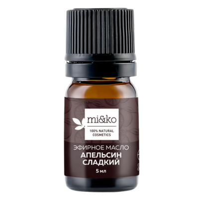 Эфирное масло Mi&Ko Апельсин сладкий 5 мл COSMOS ORGANIC