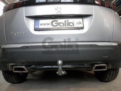 Фаркоп оцинкованный Galia P048C для PEUGEOT 2008 2019-(паспорт и сертификат в комплекте)(без электрики)