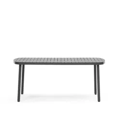 Joncols Уличный алюминиевый стол с серой отделкой 180 x 90 см