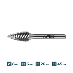 Борфреза по металлу ALTECO G 0820/6 MX