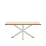 Стол Arya 160x100 белый натуральный