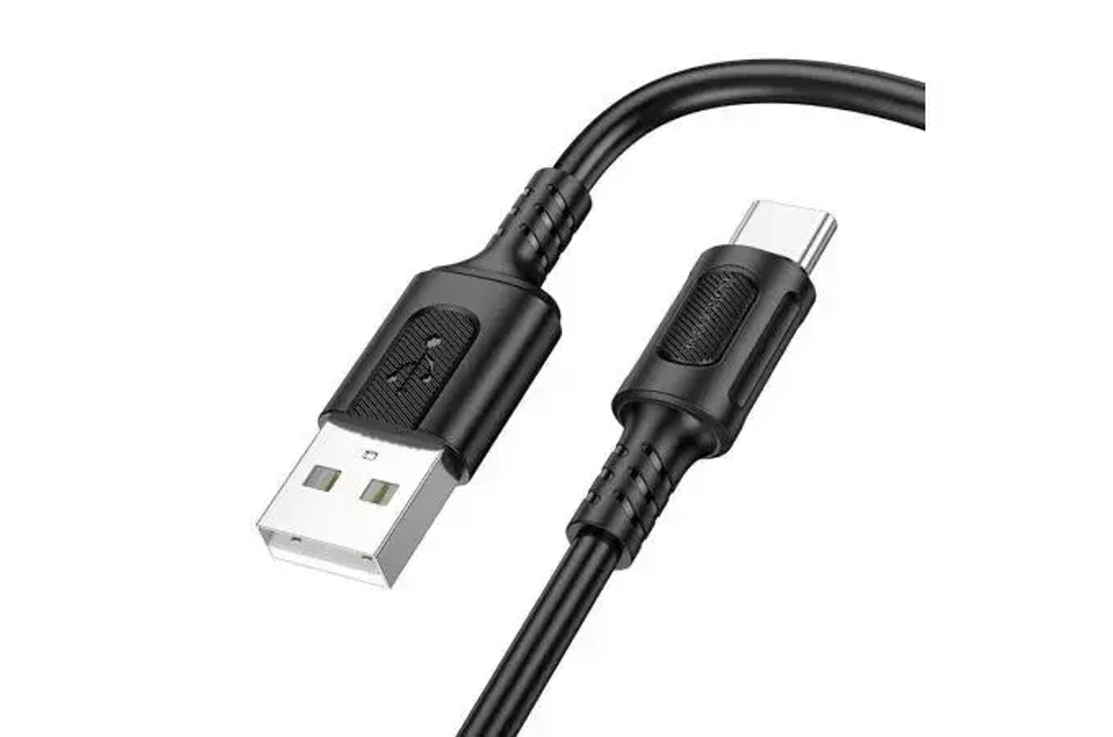 Кабель Borofone BX42 USB-Type-C 3A 1м Silicone Black