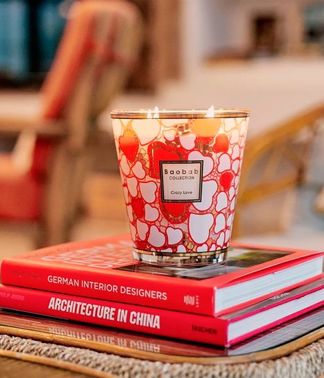 Crazy love, свеча MAX 10 Valentine`s day selection, Baobab Collection
