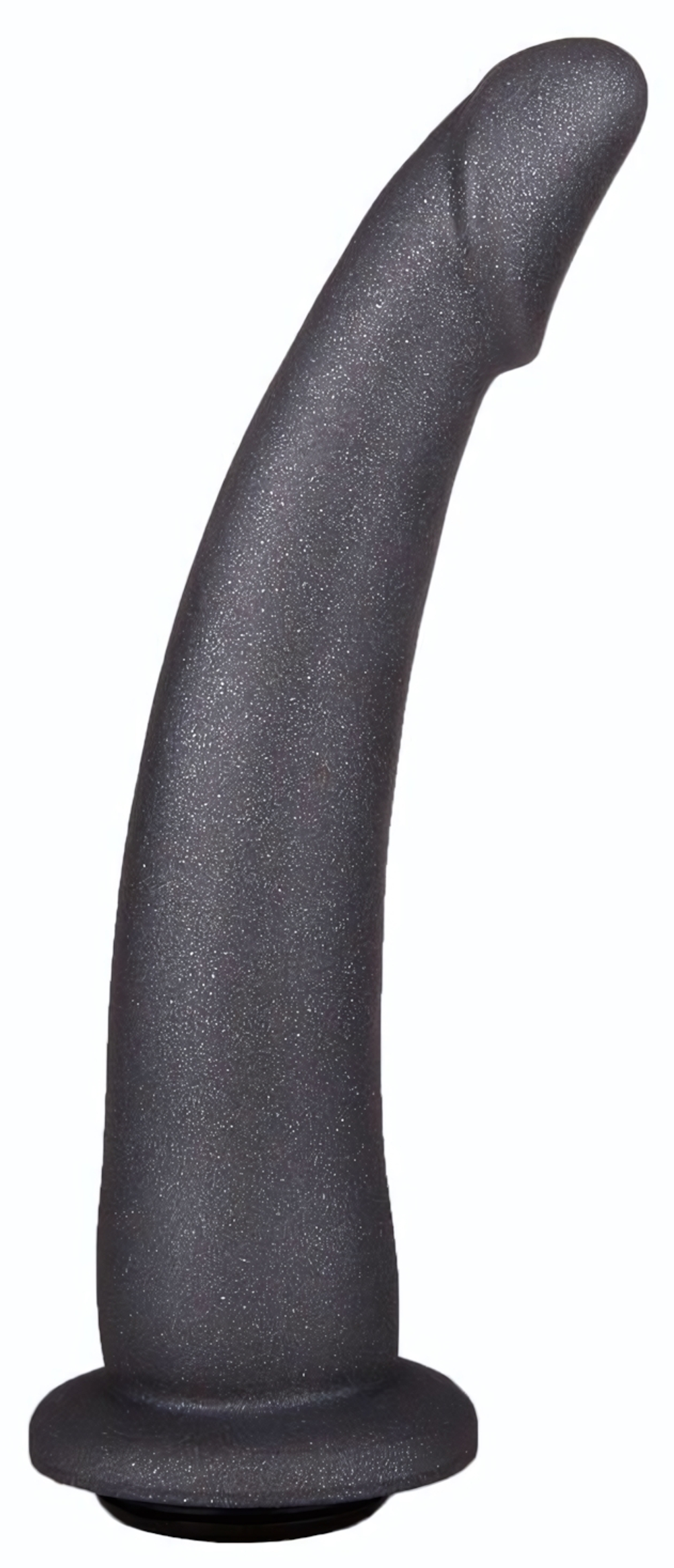 Чёрная насадка на пояс харнесс PLATINUM BENT 3 - 20 см. (Цвет: черный)