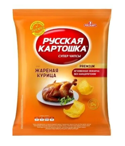ЧИПСЫ РУССКАЯ КАРТОШКА КУРИЦА 80ГР