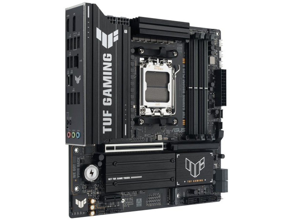 Материнская плата Asus Tuf Gaming B850m-plus II, Socket AM5, AMD B850, mATX, RTL [90MB1MT0-M0EAY0]