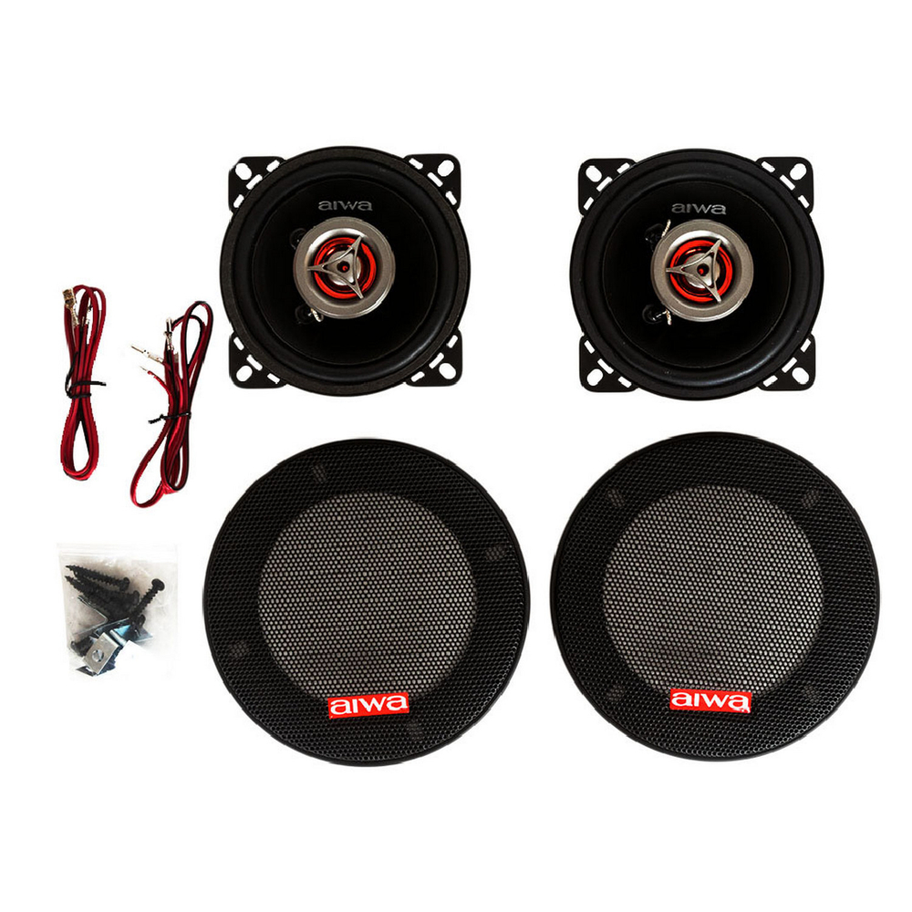 Автоколонки AIWA ASM-420 (10см./2шт./сетки)