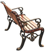 Скамейка чугунная «Гефест»