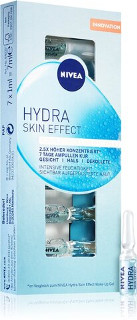 Nivea Hydra Skin Effect - интенсивно увлажняющий крем в ампулах /   7x1  ml  / GTIN 4005900772541