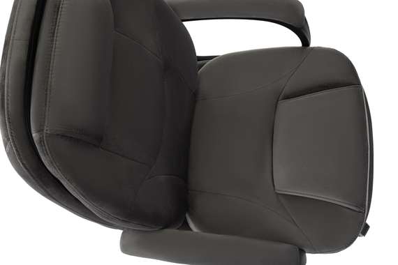 Кресло руководителя Бюрократ CH-668 темно-серый Holland 18 крестов. пластик