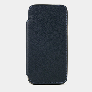 Чехол кожаный Benoit для iPhone 12 Pro Max синего цвета