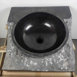 Раковина из мрамора Kotak baskom Black KBS-70956 50*50*22