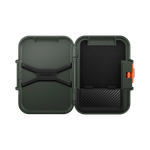 Пластиковый чехол-бумажник MagSafe с защёлкой Spigen Lock Fit (Mag Fit) Картхолдер из поликарбоната. Вмещает до шести карт