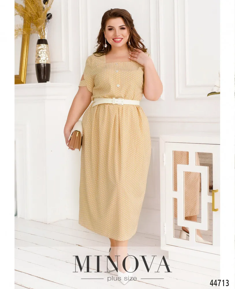 Платье 8-288-бежевый Minova