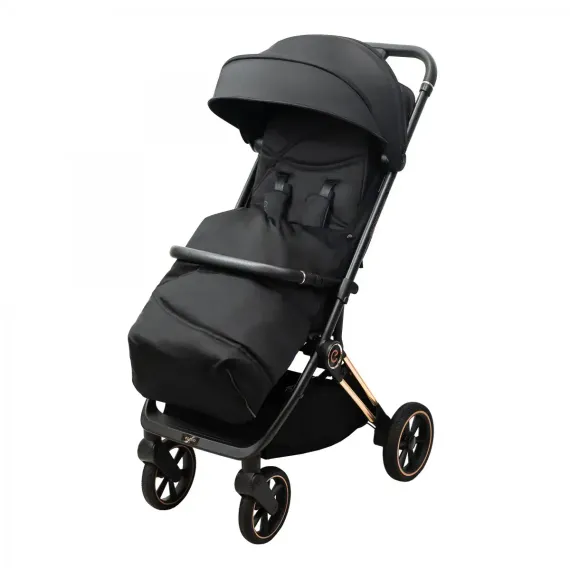 Прогулочная коляска Espiro Flame Timeless Black (10)