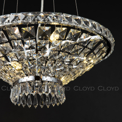 Люстра Cloyd FIALA C6 / Ø40 см - хром (арт.11453)