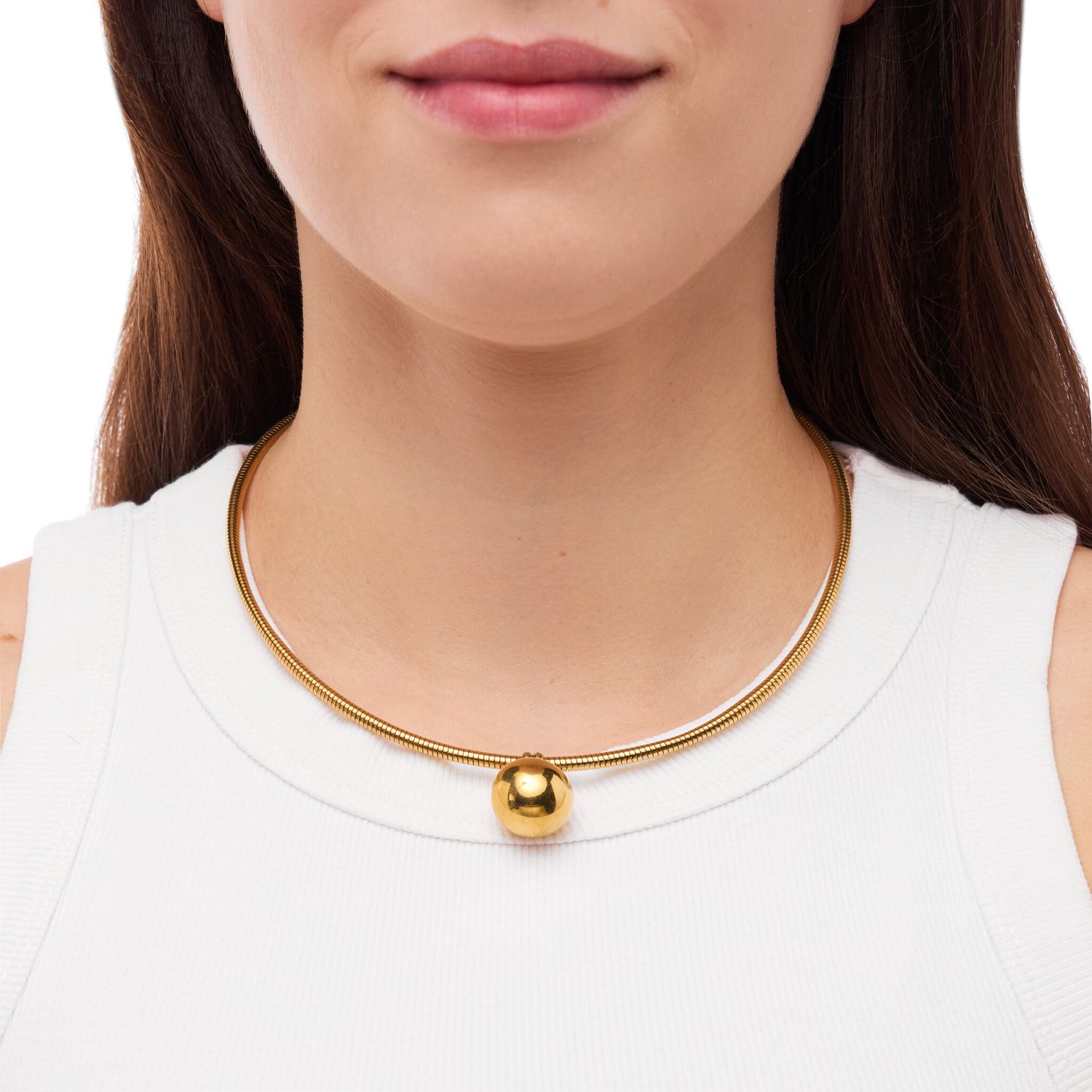 Колье Braced Frame Necklace – Sphere