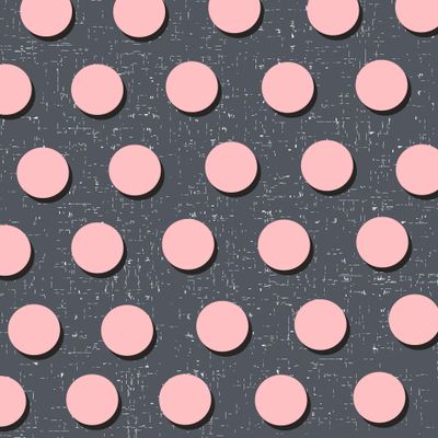 Розовые точки на сером фоне