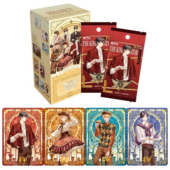 Коллекционные аниме карточки Аватар Короля Glory Tea Party по мотивам аниме "Аватар короля".