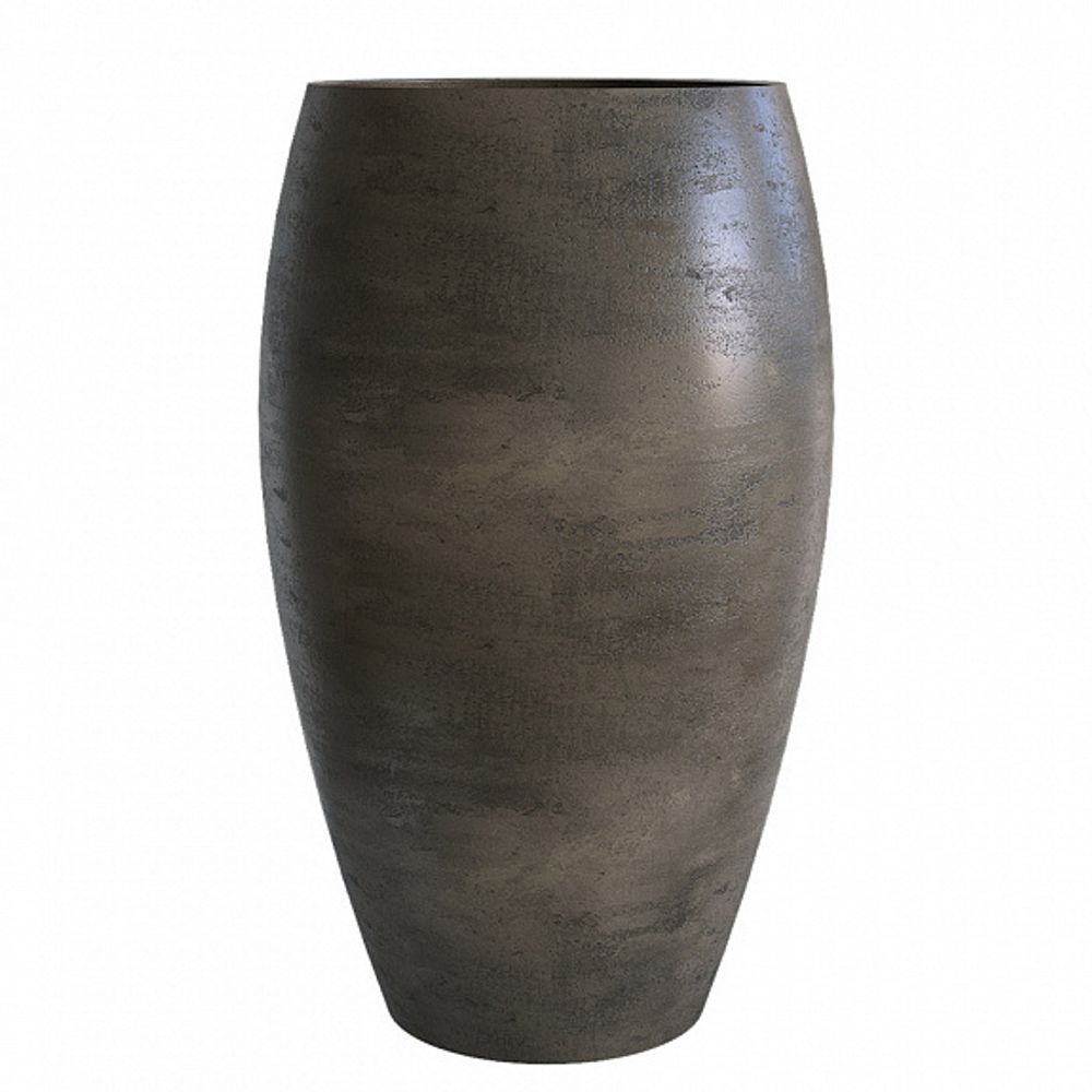 Кашпо OVAL BREZENT GREY D41 H82