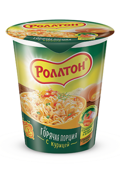 суп Роллтон (стакан) куриный 70гр (1х24)