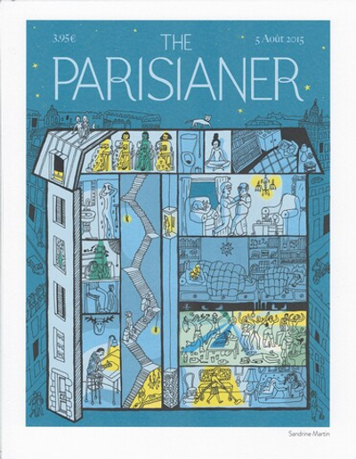 Постер журнала The Parisianer 05-08-2015