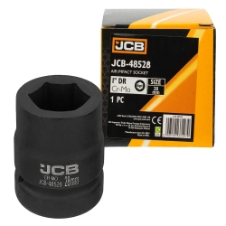 Головка ударная 28мм (6гр.), 1'' JCB JCB-48528