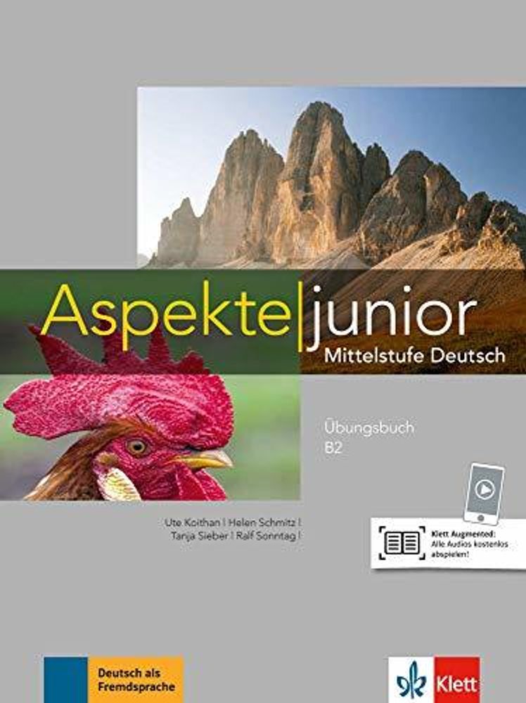 Aspekte junior B2 Uebungsbuch mit Audios zum Download