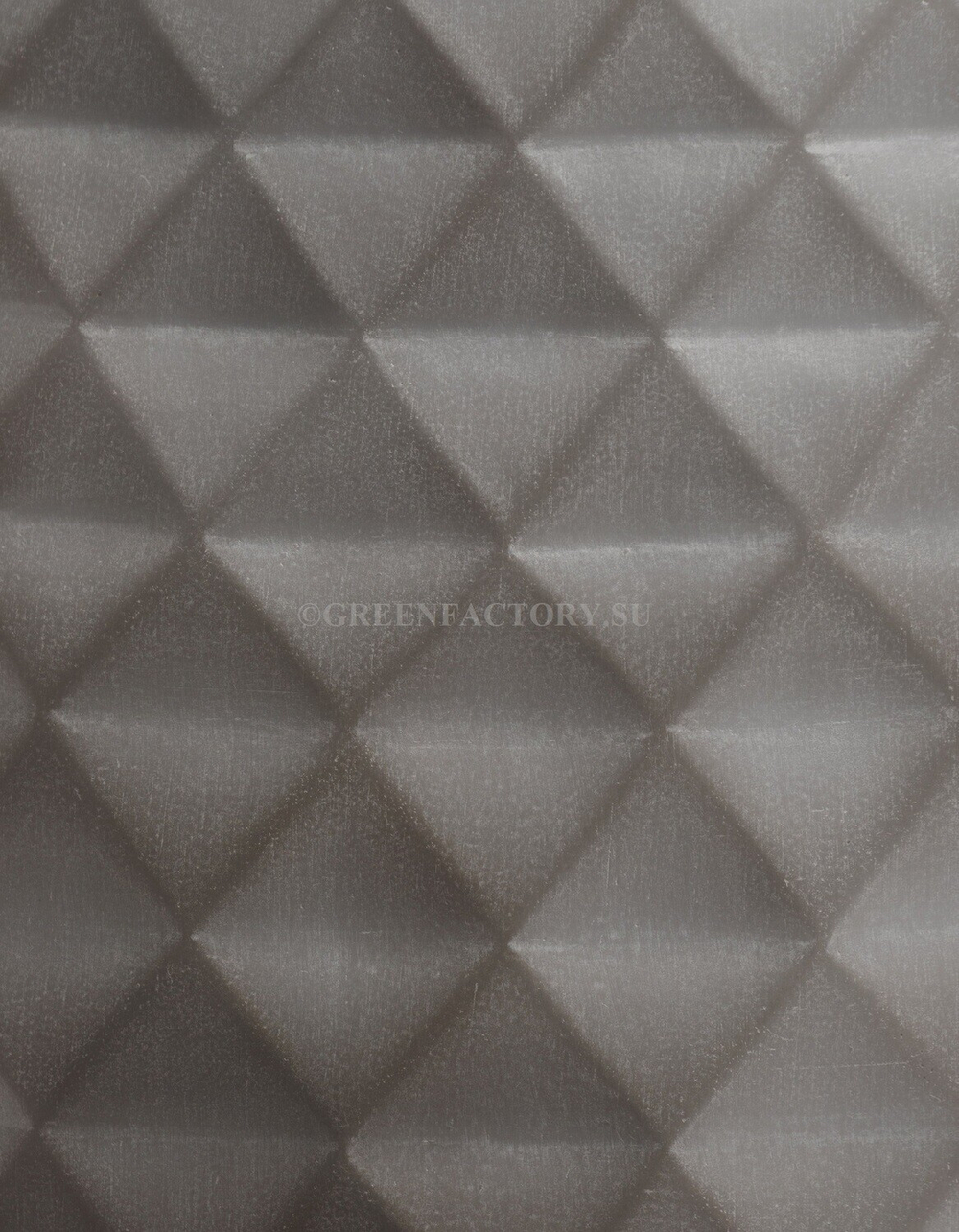 Кашпо TREEZ ERGO - серия Diamond - Низкая чаша - Мокко