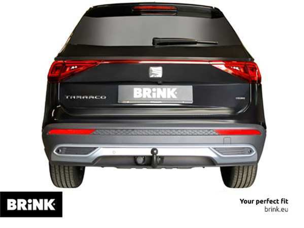 Фаркоп Brink (Thule) 666100 для Volkswagen Tiguan 2017-, Audi Q3 2011-2018, Seat Ateca 2016-(паспорт и сертификат в комплекте)(без электрики)