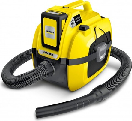 Пылесос аккумуляторный KARCHER WD 1 Compact Battery Set с АКБ и З/У 1.198-301.0