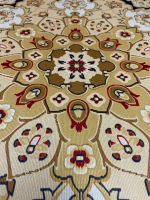 Круглый безворсовый ковер 120х120 для дома