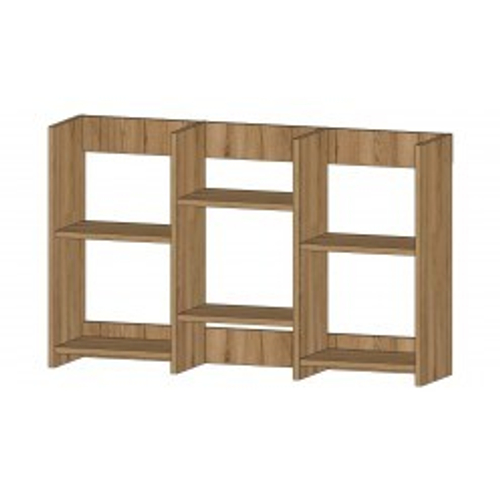 Полка книжная средняя Дуб вотан