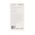 Черный вибромастурбатор с пульсацией Apollo (Цвет: черный)