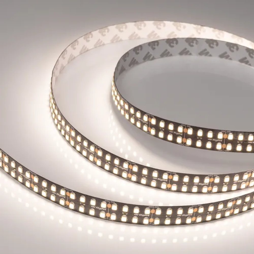 Светодиодная лента RT-A320-BLACK-15mm 24V Day4000 (24 W/m, IP20, 2835, 5m) (Arlight, высок.эфф.150 лм/Вт) 032608(2)