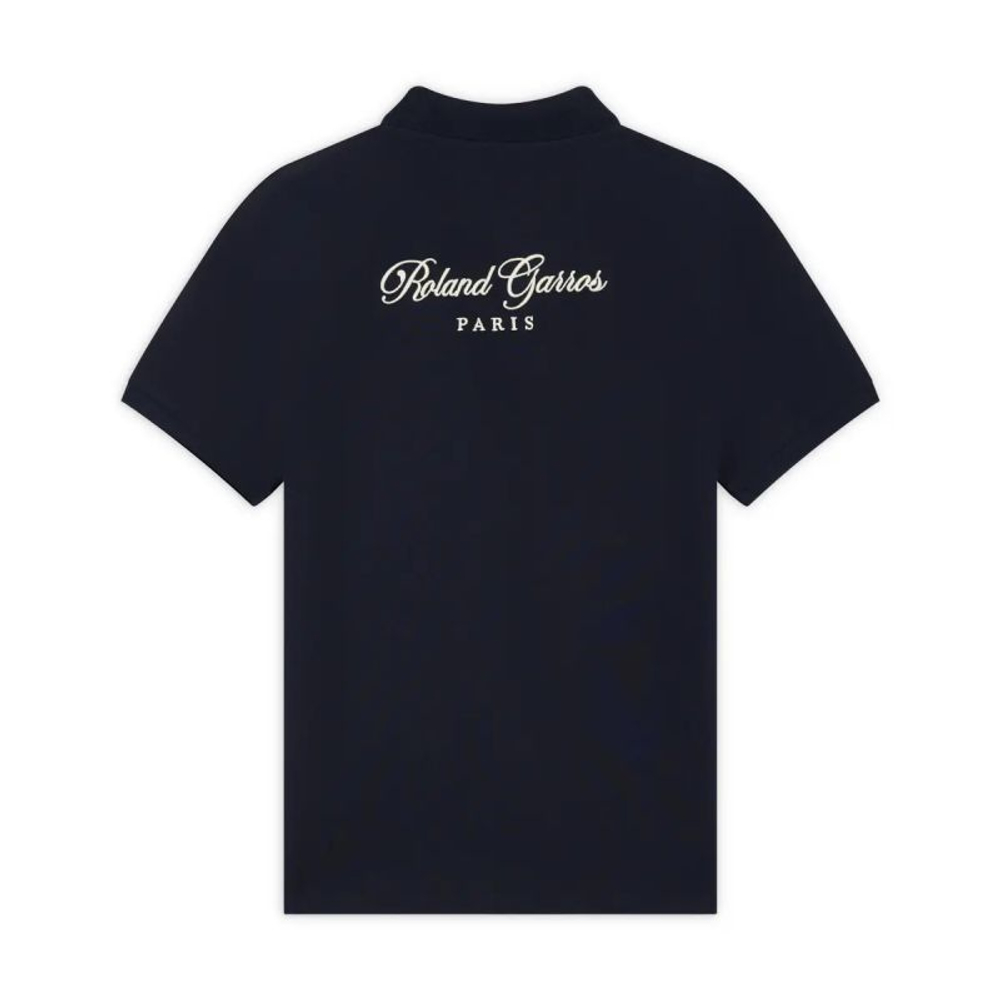 Теннисное поло Roland Garros Heritage Polo Shirt - navy blue