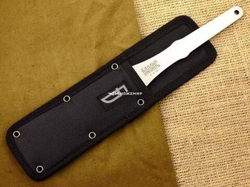 Нож Баланс M-140-1DN  для спортивного метания без заточки в чехле на ремень