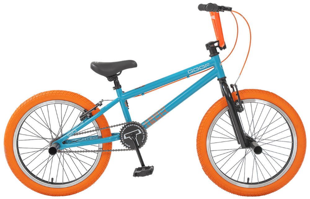 ВЕЛОСИПЕД BMX TT GOOF 2020 бирюзовый/оранжевый