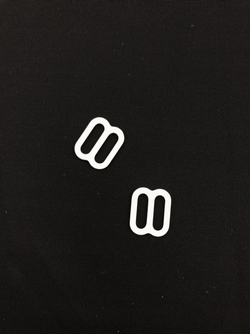 Регулятор-рамка металл белый 10 мм