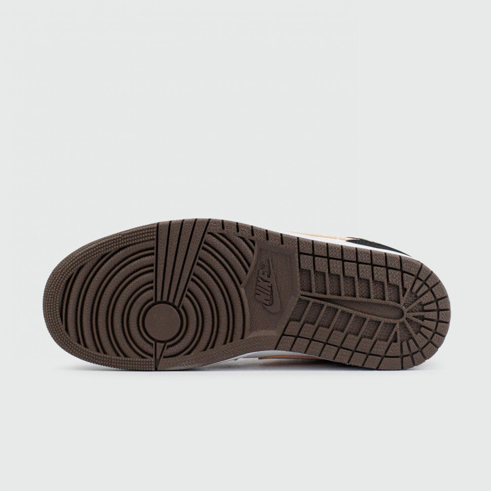 кроссовки Air Jordan 1 Mid Peach Mocha Wmns