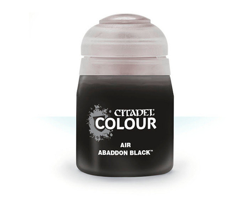 Краска акриловая Citadel Air: Abaddon Black (24ml)