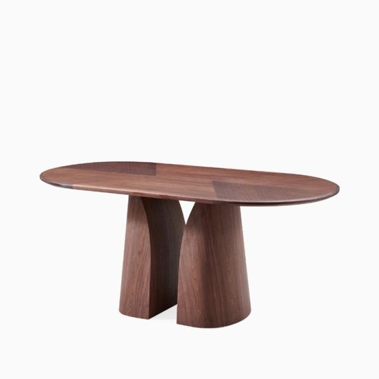 Обеденный стол Narlo 176х89 шпон ореха