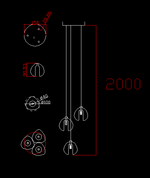 люстра Bocci 14.3 Random
