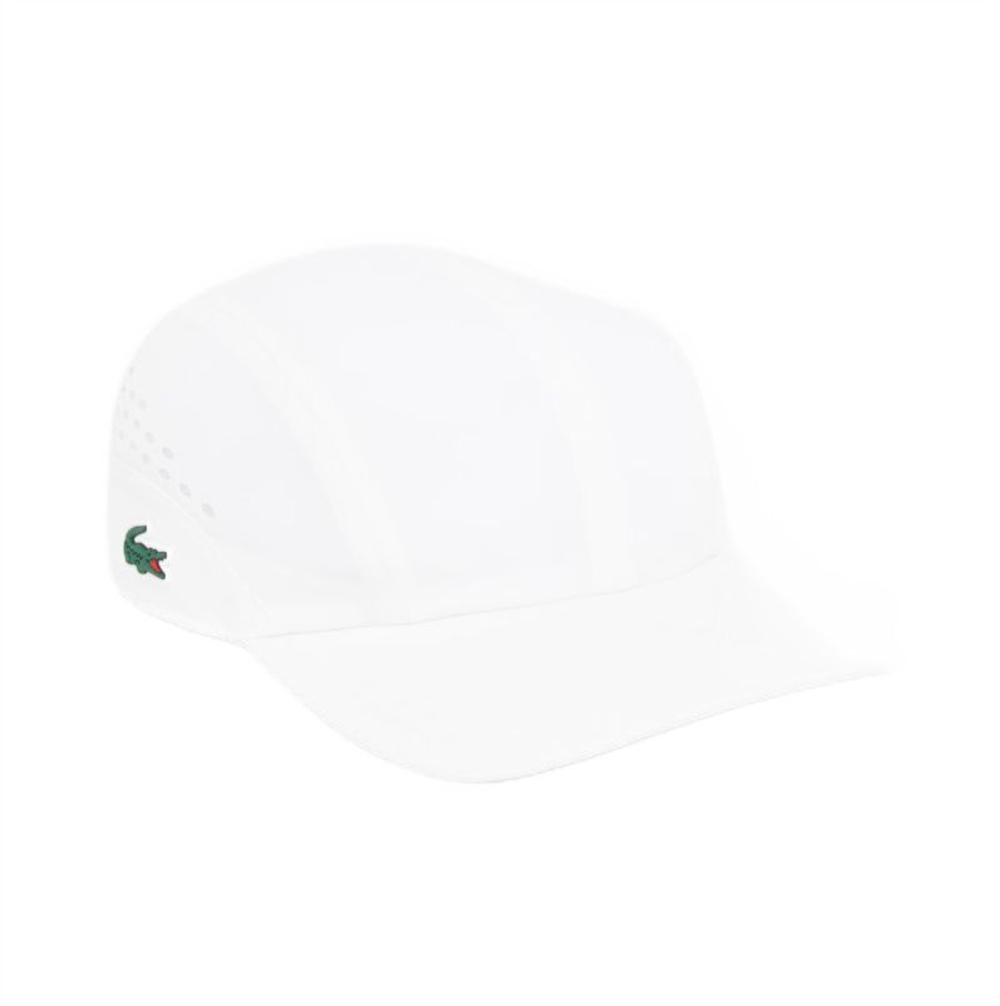 Теннисная кепка Lacoste Diamond Taffeta - white