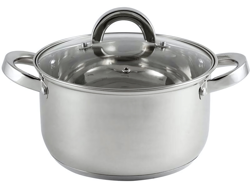 Кастрюля 5,8л нерж капсулированное дно "Mediano"