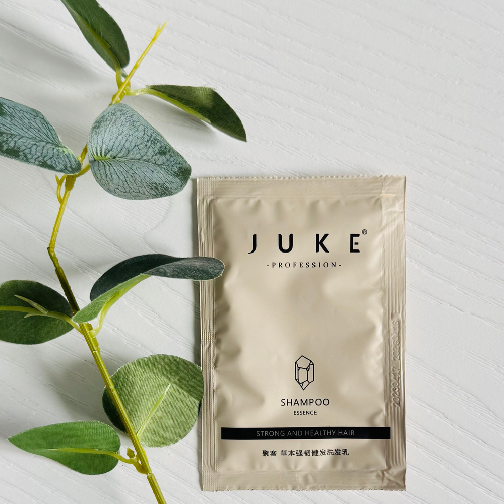 Шампунь укрепляющий д_склонных к выпадению волос с корнем имбиря 20 мл JUKE Balanced shampoo