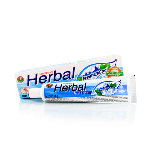 Растительная зубная паста Свежесть и Прохлада Toothpaste Herbal Fresh & Cool Twin Lotus